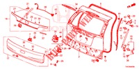 TAILGATE PANEL (2D)  for Honda CR-V DIESEL 2.2 ELEGANCE 5 Doors 5 speed automatic 2014