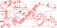 BRAKE MASTER CYLINDER/MAS TER POWER (LH) (1) for Honda CR-V DIESEL 2.2 ELEGANCE L 5 Doors 6 speed manual 2014