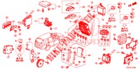 CONTROL UNIT (CABINE) (LH) (1) for Honda CR-V DIESEL 2.2 ELEGANCE L 5 Doors 6 speed manual 2014
