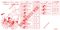 ELECTRICAL CONNECTORS (AVANT) ('14) (HID) for Honda CR-V DIESEL 2.2 ELEGANCE L 5 Doors 6 speed manual 2014