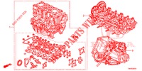 ENGINE ASSY./TRANSMISSION  ASSY. (DIESEL) (2.2L) for Honda CR-V DIESEL 2.2 ELEGANCE L 5 Doors 6 speed manual 2014