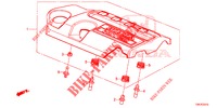 ENGINE COVER (DIESEL) (2.2L) for Honda CR-V DIESEL 2.2 ELEGANCE L 5 Doors 6 speed manual 2014