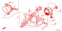 FOG LAMP  for Honda CR-V DIESEL 2.2 ELEGANCE L 5 Doors 6 speed manual 2014