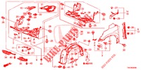 FRONT FENDERS  for Honda CR-V DIESEL 2.2 ELEGANCE L 5 Doors 6 speed manual 2014