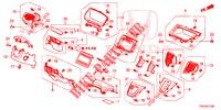 INSTRUMENT GARNISH (COTE DE CONDUCTEUR) (LH) for Honda CR-V DIESEL 2.2 ELEGANCE L 5 Doors 6 speed manual 2014