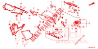 INSTRUMENT GARNISH (COTE DE PASSAGER) (LH) for Honda CR-V DIESEL 2.2 ELEGANCE L 5 Doors 6 speed manual 2014