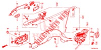 REAR DOOR LOCKS/OUTER HAN DLE  for Honda CR-V DIESEL 2.2 ELEGANCE L 5 Doors 6 speed manual 2014