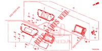 CENTER DISPLAY (LH) for Honda CR-V DIESEL 2.2 ELEGANCE L 5 Doors 5 speed automatic 2014