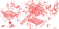 CYLINDER BLOCK/OIL PAN (DIESEL) (2.2L) for Honda CR-V DIESEL 2.2 ELEGANCE L 5 Doors 5 speed automatic 2014