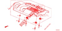 ENGINE COVER (DIESEL) (2.2L) for Honda CR-V DIESEL 2.2 ELEGANCE L 5 Doors 5 speed automatic 2014