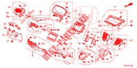 INSTRUMENT GARNISH (COTE DE CONDUCTEUR) (LH) for Honda CR-V DIESEL 2.2 ELEGANCE L 5 Doors 5 speed automatic 2014