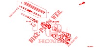 REAR WINDSHIELD WIPER  for Honda CR-V DIESEL 2.2 ELEGANCE L 5 Doors 5 speed automatic 2014