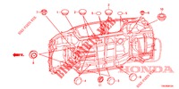 GROMMET (INFERIEUR) for Honda CR-V DIESEL 2.2 EXCLUSIVE NAVI 5 Doors 5 speed automatic 2014