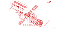 REAR WINDSHIELD WIPER  for Honda CR-V DIESEL 2.2 EXCLUSIVE NAVI 5 Doors 5 speed automatic 2014