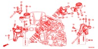 ENGINE MOUNTS (DIESEL) (1) for Honda CR-V DIESEL 1.6 COMFORT 5 Doors 6 speed manual 2015