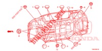 GROMMET (INFERIEUR) for Honda CR-V DIESEL 1.6 COMFORT 5 Doors 6 speed manual 2015