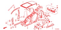 OUTER PANELS/ROOF PANEL  for Honda CR-V DIESEL 1.6 COMFORT 5 Doors 6 speed manual 2015