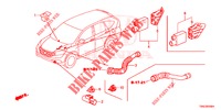 AIR CONDITIONER (SENSEUR/CLIMATISEUR D'AIR AUTOMATIQUE) for Honda CR-V DIESEL 1.6 COMFORT 5 Doors 9 speed automatic 2015