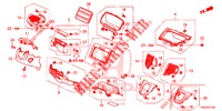 INSTRUMENT GARNISH (COTE DE CONDUCTEUR) (LH) for Honda CR-V DIESEL 1.6 COMFORT 5 Doors 9 speed automatic 2015