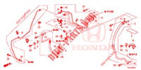 AIR CONDITIONER (FLEXIBLES/TUYAUX) (LH) (3) for Honda CR-V DIESEL 1.6 ELEGANCE NAVI 4WD 5 Doors 6 speed manual 2015
