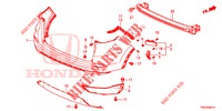 REAR BUMPER (2) for Honda CR-V DIESEL 1.6 ELEGANCE NAVI 4WD 5 Doors 6 speed manual 2015