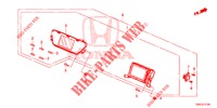 CENTER DISPLAY (LH) for Honda CR-V DIESEL 1.6 ELEGANCE NAVI 4WD 5 Doors 9 speed automatic 2015
