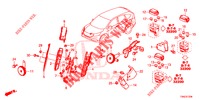 CONTROL UNIT (COMPARTIMENT MOTEUR) (5) for Honda CR-V DIESEL 1.6 ELEGANCE NAVI 4WD 5 Doors 9 speed automatic 2015
