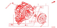 TORQUE CONVERTER CASE (DIESEL) for Honda CR-V DIESEL 1.6 ELEGANCE NAVI 4WD 5 Doors 9 speed automatic 2015