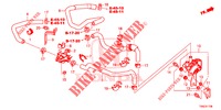 WATER HOSE/HEATER DUCT (LH) (DIESEL) for Honda CR-V DIESEL 1.6 ELEGANCE NAVI 4WD 5 Doors 9 speed automatic 2015