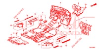 FLOOR MAT/INSULATOR (3) for Honda CR-V DIESEL 1.6 EXECUTIVE NAVI 5 Doors 6 speed manual 2015