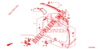 TAILGATE LINING/ REAR PANEL LINING (2D)  for Honda CR-V DIESEL 1.6 EXECUTIVE NAVI 5 Doors 6 speed manual 2015