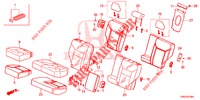 REAR SEAT/SEATBELT (2D)  for Honda CR-V DIESEL 1.6 EXECUTIVE NAVI 5 Doors 9 speed automatic 2015