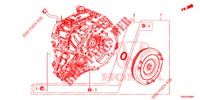TORQUE CONVERTER CASE (DIESEL) for Honda CR-V DIESEL 1.6 EXECUTIVE NAVI 5 Doors 9 speed automatic 2015