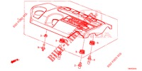 ENGINE COVER (DIESEL) (2.2L) for Honda CR-V DIESEL 2.2 EXCLUSIVE NAVI 5 Doors 6 speed manual 2014