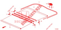 SUN SHADE COMPONENTS  for Honda CR-V DIESEL 2.2 EXCLUSIVE NAVI 5 Doors 6 speed manual 2014