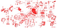 CONTROL UNIT (CABINE) (LH) (1) for Honda CR-V DIESEL 2.2 ELEGANCE 5 Doors 6 speed manual 2014