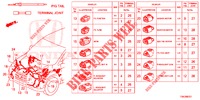 ELECTRICAL CONNECTORS (AVANT) ('14) (HALOGENE) for Honda CR-V DIESEL 2.2 ELEGANCE 5 Doors 6 speed manual 2014