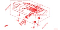ENGINE COVER (DIESEL) (2.2L) for Honda CR-V DIESEL 2.2 ELEGANCE 5 Doors 6 speed manual 2014