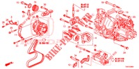 ENGINE MOUNTING BRACKET (DIESEL) (2.2L) for Honda CR-V DIESEL 2.2 ELEGANCE 5 Doors 6 speed manual 2014