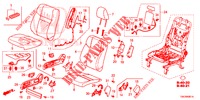 FRONT SEAT/SEATBELTS (D.) for Honda CR-V DIESEL 2.2 ELEGANCE 5 Doors 6 speed manual 2014
