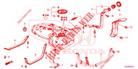 FUEL FILLER PIPE (DIESEL) for Honda CR-V DIESEL 2.2 ELEGANCE 5 Doors 6 speed manual 2014