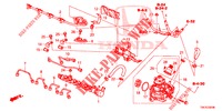 FUEL RAIL/HIGH PRESSURE P UMP (DIESEL) (2.2L) for Honda CR-V DIESEL 2.2 ELEGANCE 5 Doors 6 speed manual 2014