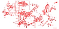 OIL PUMP (DIESEL) (2.2L) for Honda CR-V DIESEL 2.2 ELEGANCE 5 Doors 6 speed manual 2014