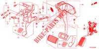 PEDAL (LH) for Honda CR-V DIESEL 2.2 ELEGANCE 5 Doors 6 speed manual 2014