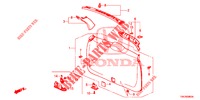 TAILGATE LINING/ REAR PANEL LINING (2D)  for Honda CR-V DIESEL 2.2 ELEGANCE 5 Doors 6 speed manual 2014