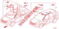 WIRE HARNESS (LH) (4) for Honda CR-V DIESEL 2.2 ELEGANCE 5 Doors 6 speed manual 2014