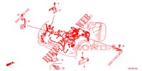 WIRE HARNESS SUPPORT for Honda CR-V DIESEL 2.2 ELEGANCE 5 Doors 6 speed manual 2014