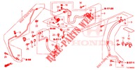 AIR CONDITIONER (FLEXIBLES/TUYAUX) (DIESEL) (LH) for Honda CR-V DIESEL 1.6 COMFORT 5 Doors 9 speed automatic 2018
