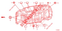 GROMMET (INFERIEUR) for Honda CR-V DIESEL 1.6 COMFORT 5 Doors 9 speed automatic 2018
