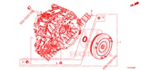 TORQUE CONVERTER CASE (DIESEL) for Honda CR-V DIESEL 1.6 COMFORT 5 Doors 9 speed automatic 2018